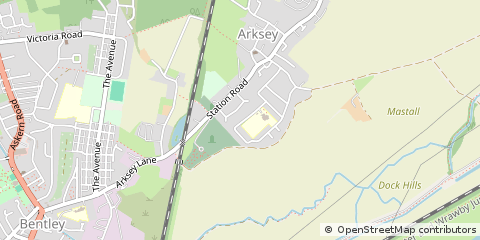 Map of Doncaster, South Yorkshire