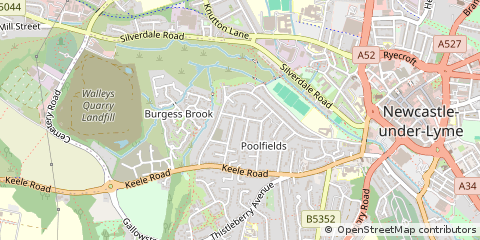Map of Newcastle