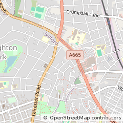 Map of Salford
