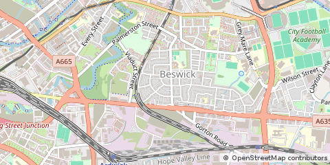 Map of Manchester