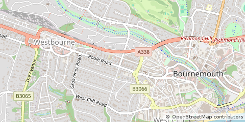Map of Bournemouth