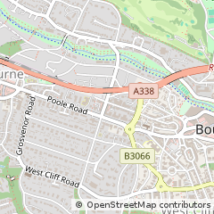 Map of Bournemouth