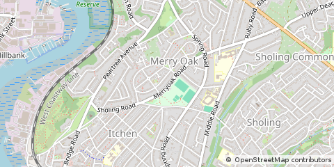 Map of Southampton, HA