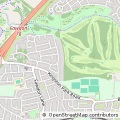 Map of Newcastle Upon Tyne