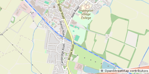 Map of Cambridge, Cambridgeshire