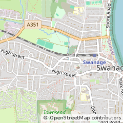 Map of Swanage