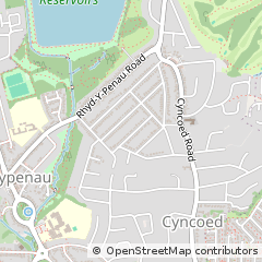 Map of Cardiff