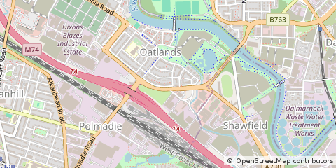 Map of Glasgow