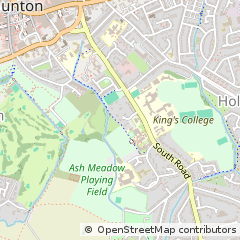 Map of Taunton, Somerset