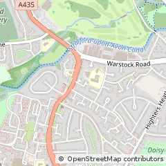 Map of Birmingham, Westmidlands