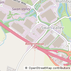 Map of Swan Valley, Northampton
