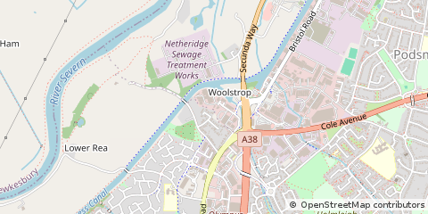 Map of Gloucester