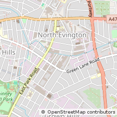 Map of Leicester