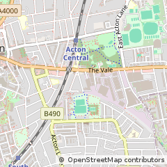 Map of Acton, London