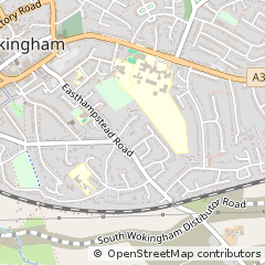 Map of Wokingham