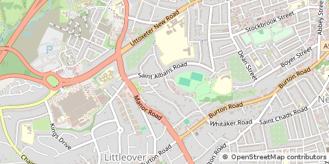 Map of Derby