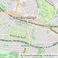 Map of Glasgow