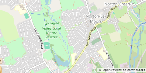 Map of Stoke-on-Trent