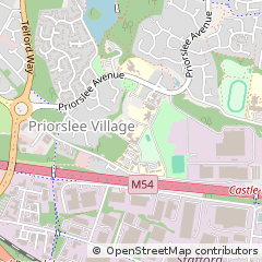 Map of Telford, Shropshire