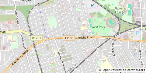 Map of Hull
