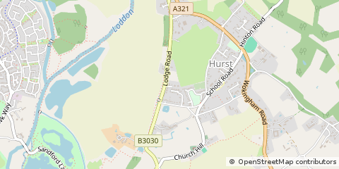 Map of Reading, Berkshire