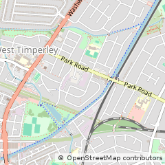Map of Altrincham, Cheshire