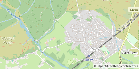Map of Lymington