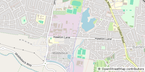 Map of Newark on Trent, Nottinghamshire