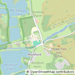 Map of Ringwood, Hampshire