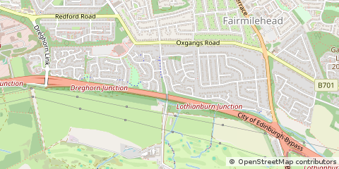 Map of Edinburgh, City of Edinburgh