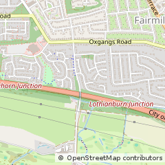Map of Edinburgh, City of Edinburgh