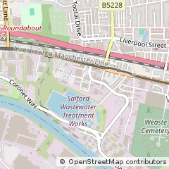Map of Salford