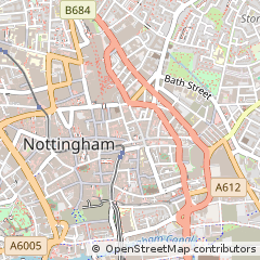 Map of Nottingham