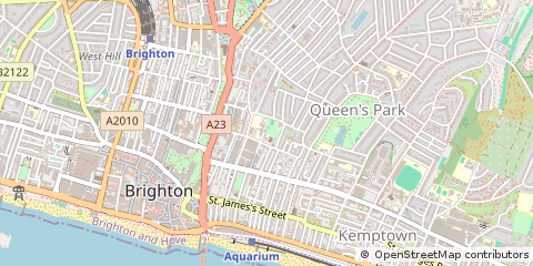 Map of 6 Tilbury Place, Brighton,