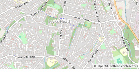 Map of Southampton