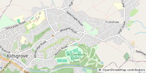 Map of Stoke-on-Trent