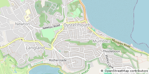 Map of Swansea