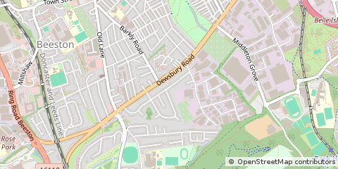 Map of Leeds