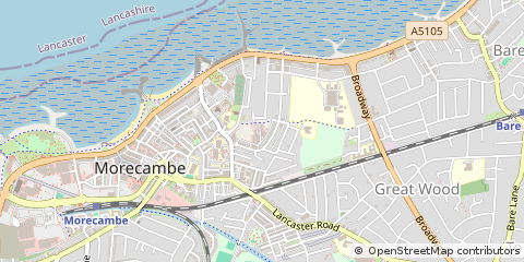 Map of Morecambe