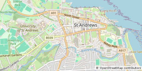 Map of ST. Andrews