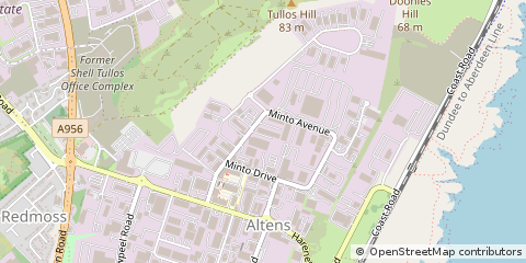 Map of Aberdeen