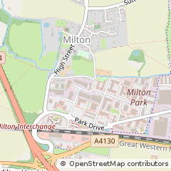 Map of Abingdon, Oxfordshire