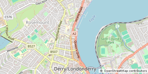 Map of Derry