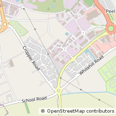 Map of Whitehills Business Park, Blackpool