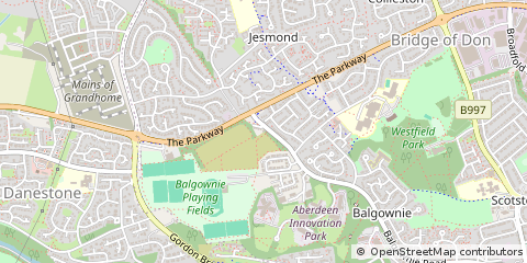 Map of Aberdeen
