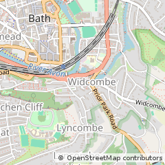 Map of Bath