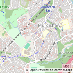 Map of Runcorn