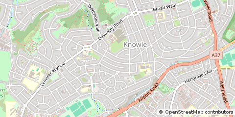 Map of Bristol