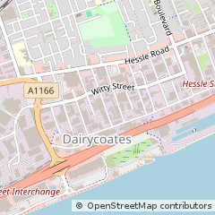 Map of Hull, East Yorkshire