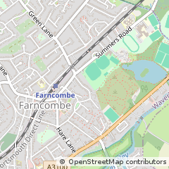 Map of Farncombe